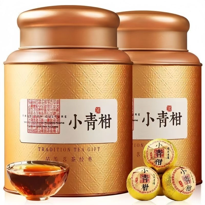 Pu-erh tea with mandarin orange