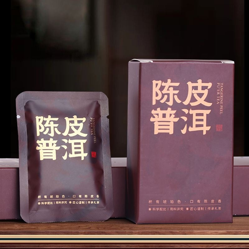 Orange peel Pu-erh tea