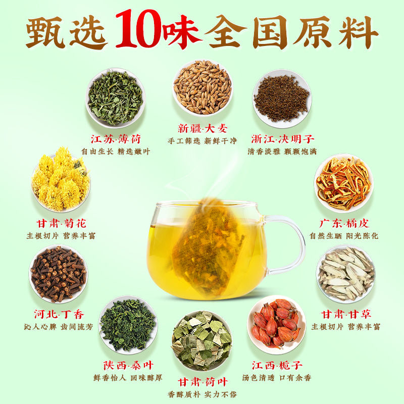 Monkey head mushroom clove sea buckthorn tea stomach disease flatulence acid reflux health tea