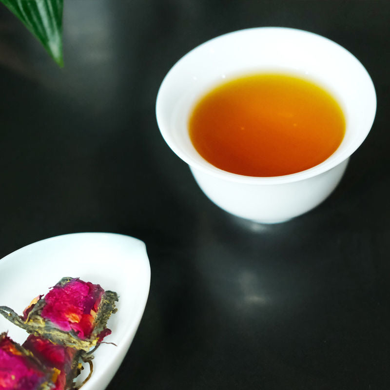 Rose Pu 'er tea