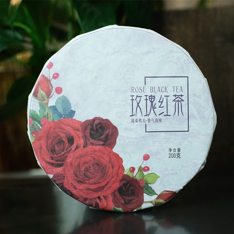 Rose Pu 'er tea