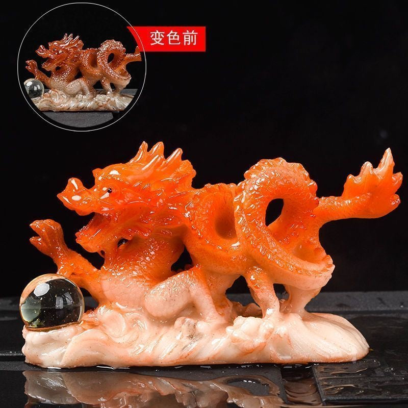 High-end dragon tea pet