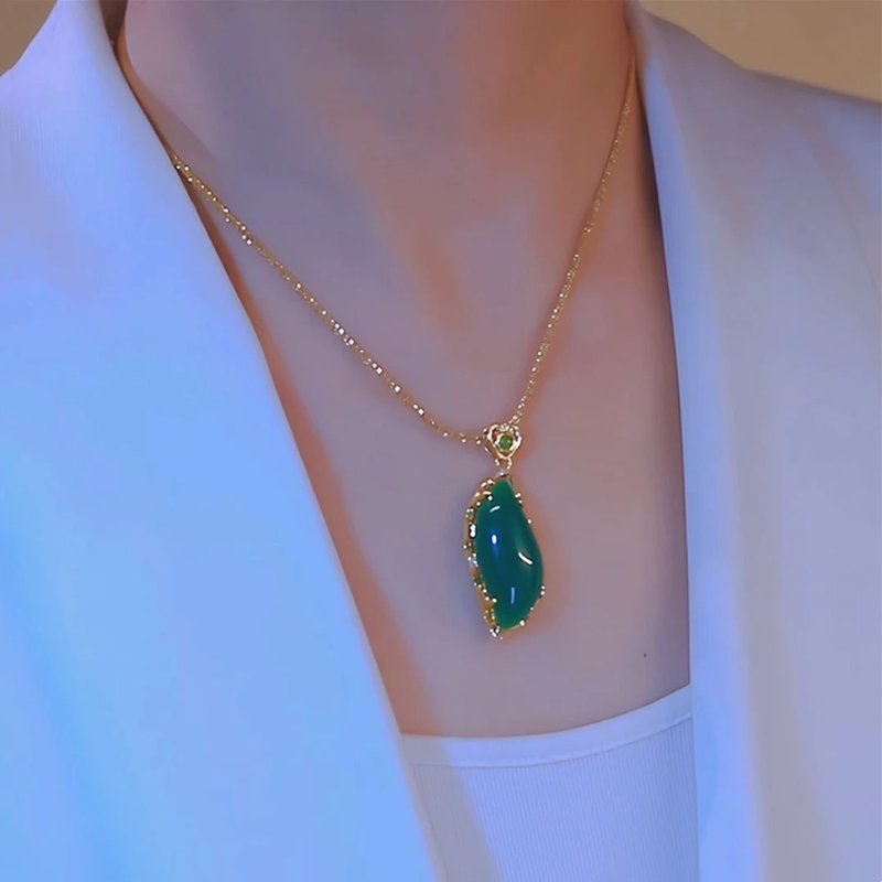 Jade necklace