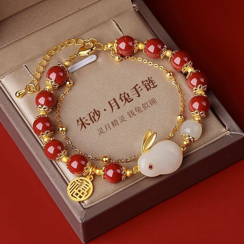 Vermilion bracelet