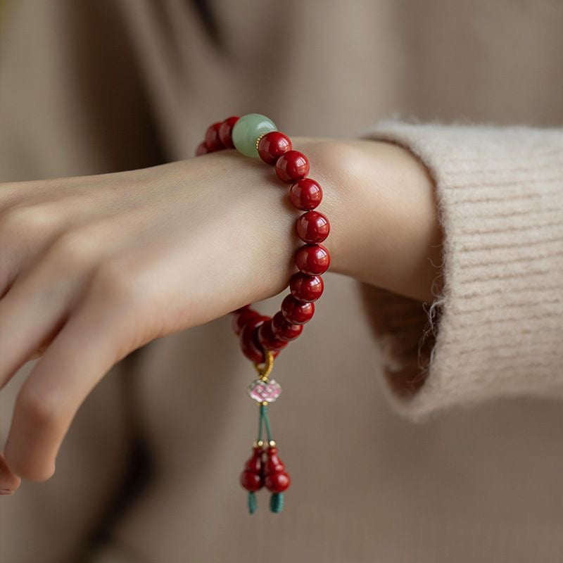 Peace buckle bracelet